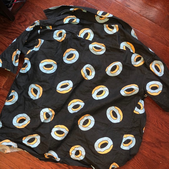 Odd Future Donut Button Up Shirt - Picture 3 of 3